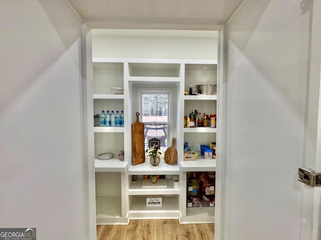 view of pantry