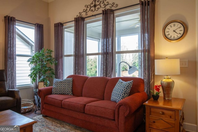 view of living room