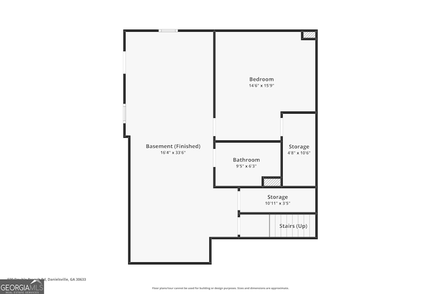 599 Double Branch Rd, Danielsville, GA 30633 - home floor plan