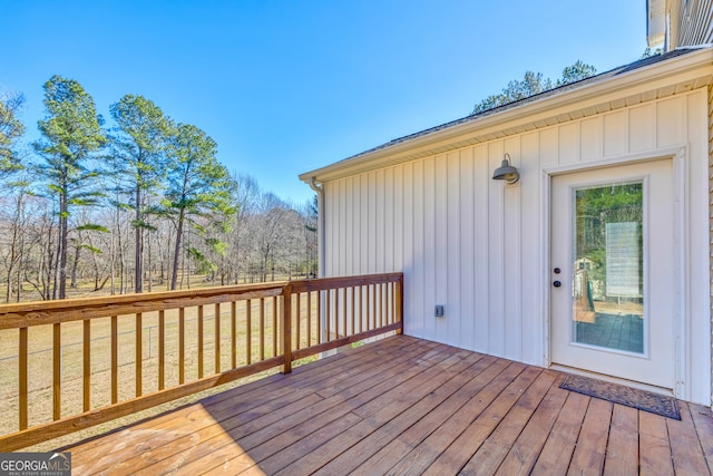 599 Double Branch Rd, Danielsville, GA 30633 - view of wooden deck