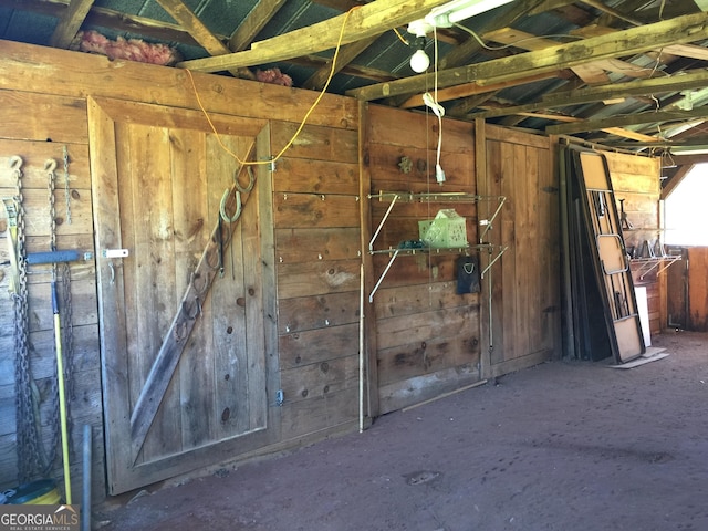 view of stable