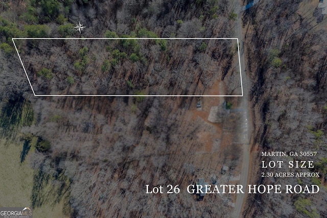 LOT26 Greater Hope Rd, Martin GA, 30557 land for sale