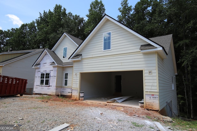 519 Tradition Pl, Lagrange, GA 30241 - view of front of home featuring a shingled roof and a garage
