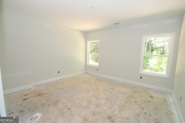 519 Tradition Pl, Lagrange, GA 30241 - empty room featuring unfinished concrete flooring and baseboards