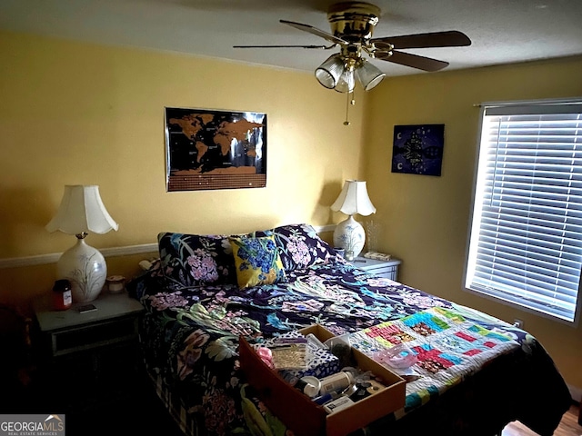 154 Buckhalter Rd, Savannah, GA 31405 - bedroom featuring ceiling fan