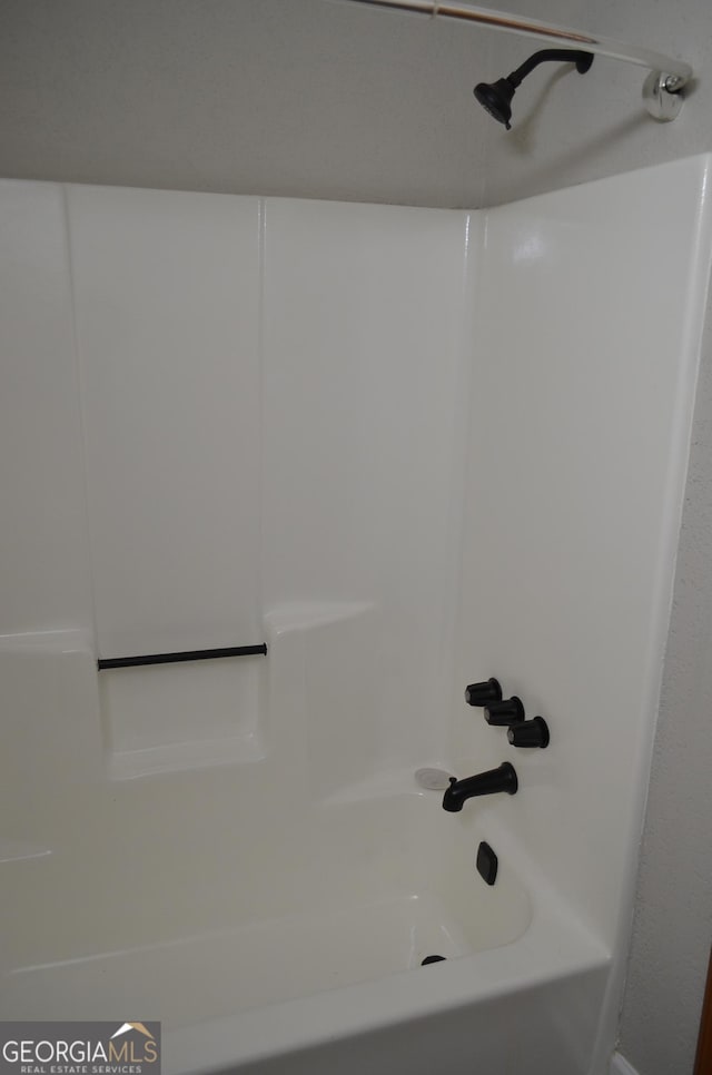 bathroom featuring shower / bathtub combination