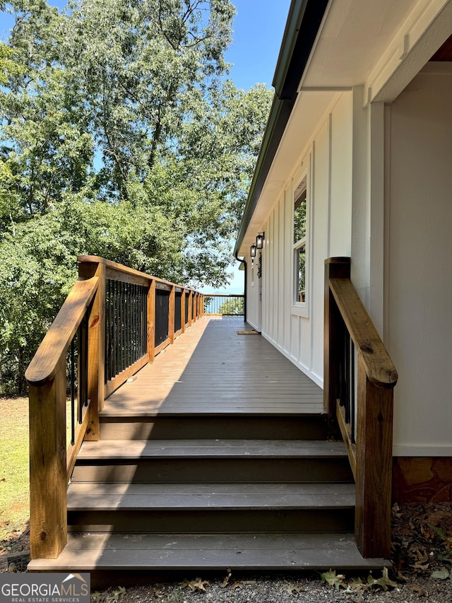 view of deck