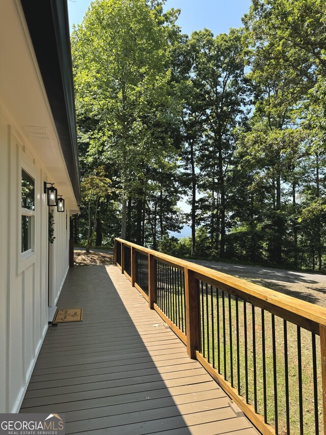 view of deck