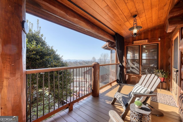 103 Wisteria Dr, Murphy, NC 28906 - view of wooden terrace
