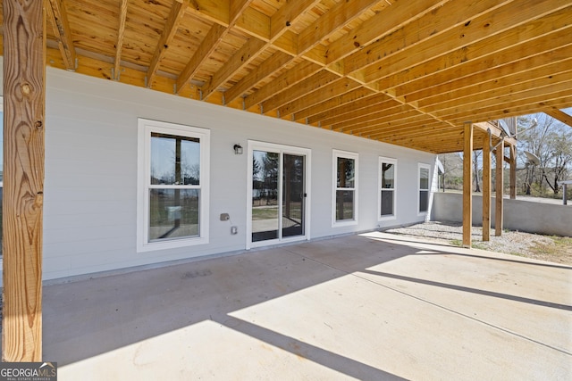 view of patio