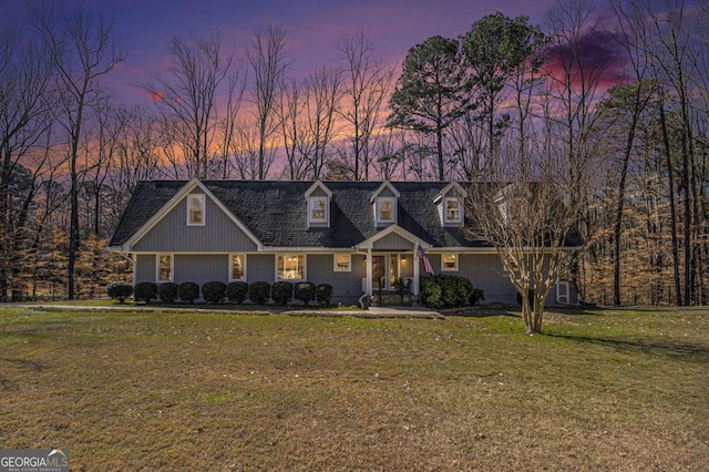487 Glendale Ct, Stone Mountain, GA 30087 - cape cod home with a lawn