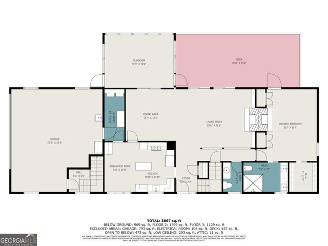 487 Glendale Ct, Stone Mountain, GA 30087 - view of layout