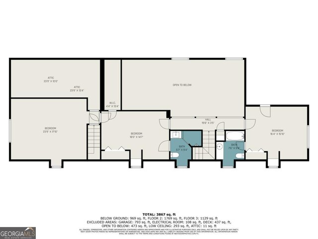 487 Glendale Ct, Stone Mountain, GA 30087 - plan