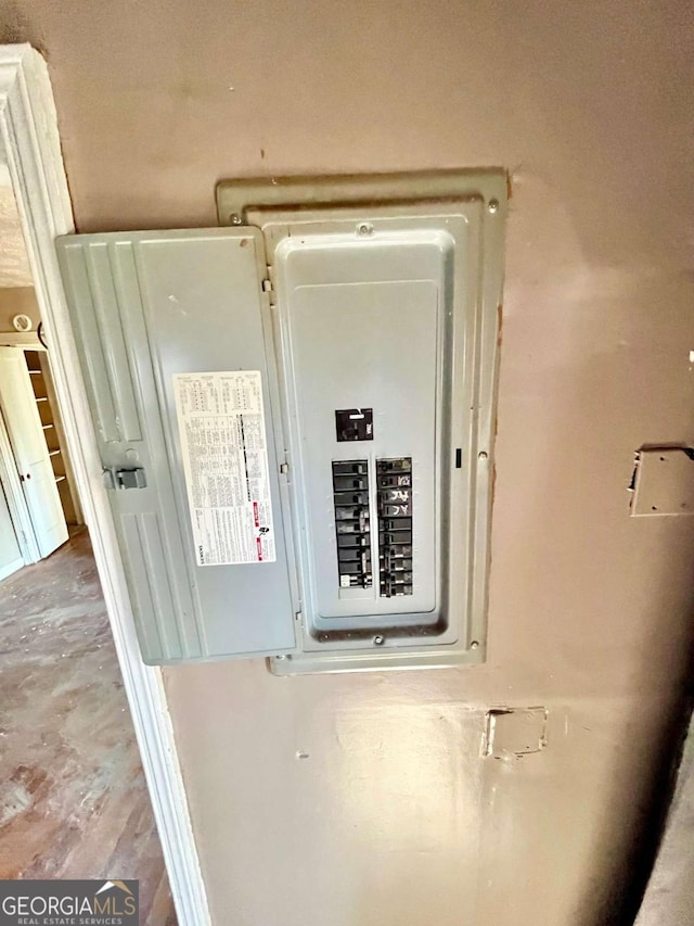 utilities with electric panel