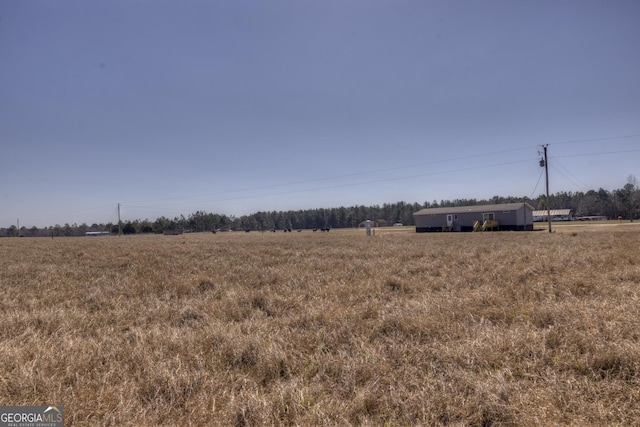 view of nature with a rural view