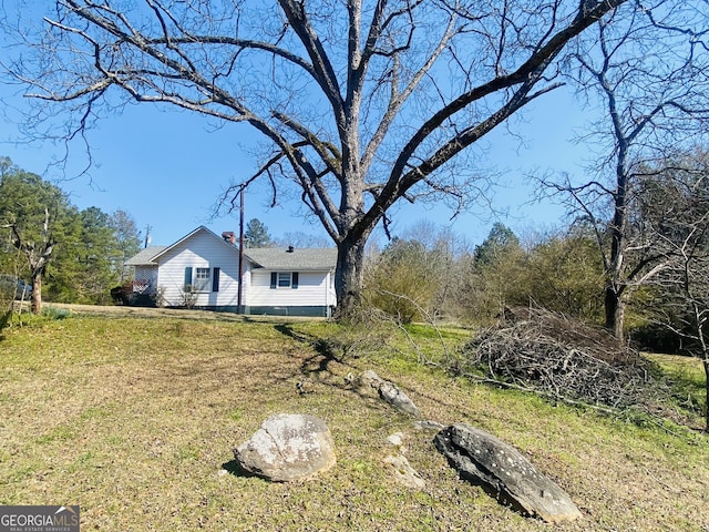 view of yard