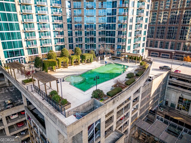 400 W Peachtree St NW Unit 3204, Atlanta, GA 30308 - view of pool