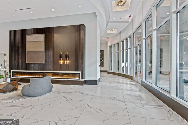 400 W Peachtree St NW Unit 3204, Atlanta, GA 30308 - community lobby featuring recessed lighting