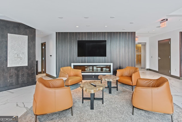 400 W Peachtree St NW Unit 3204, Atlanta, GA 30308 - lobby with recessed lighting