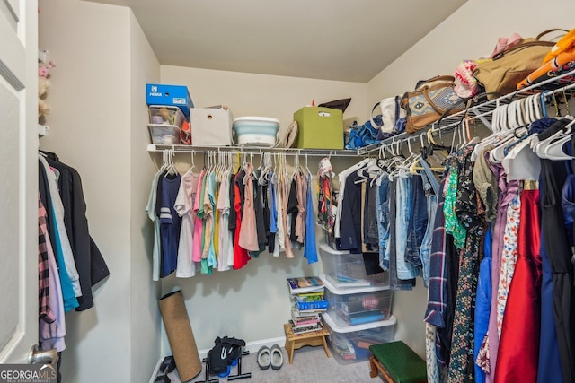 4740 Arbor Meadows Dr, Cumming, GA 30040 - walk in closet with carpet floors