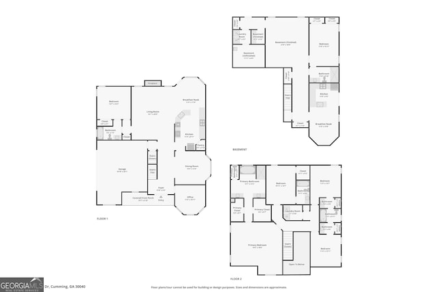 4740 Arbor Meadows Dr, Cumming, GA 30040 - view of layout