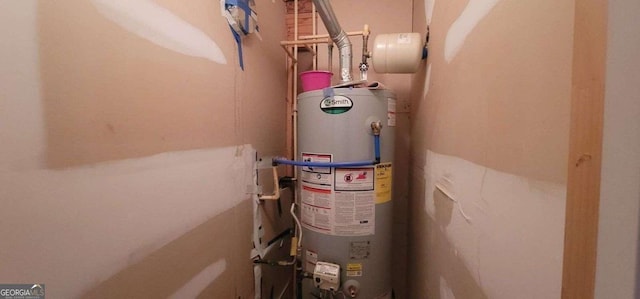 utilities featuring water heater