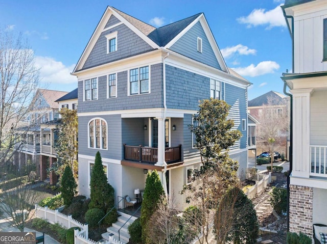 203 Hubbard Rd, Woodstock, GA 30188 - view of front of home featuring fence