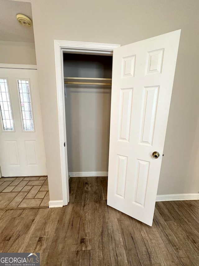 view of closet