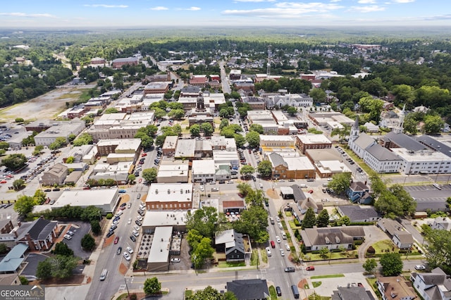 aerial view