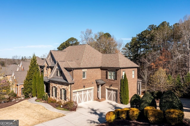 5230 Harris Springs Dr, Cumming, GA 30040 - view of front of property with an attached garage and driveway