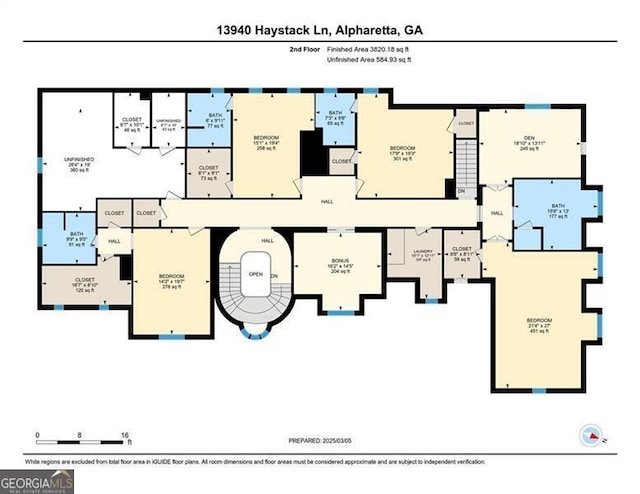 13940 Haystack Ln, Milton, GA 30004 - view of floor plan / room layout