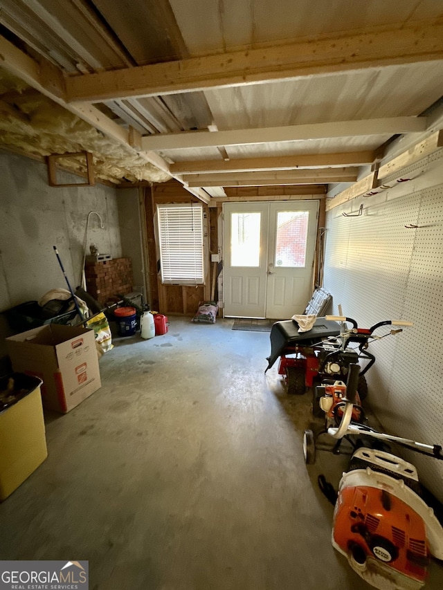 3585 Shepherds Ln, Loganville, GA 30052 - misc room featuring concrete flooring
