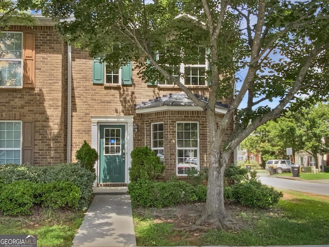 11403 S Grove Dr, Hampton, GA 30228 - view of front of home with brick siding