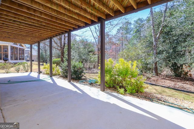 view of patio