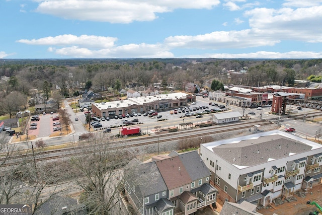 aerial view