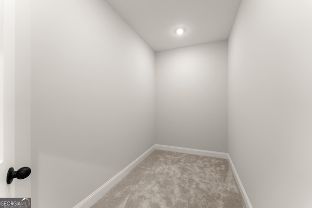 4860 Grandview Ct, Flowery Branch, GA 30542 - empty room with light carpet, baseboards, and recessed lighting