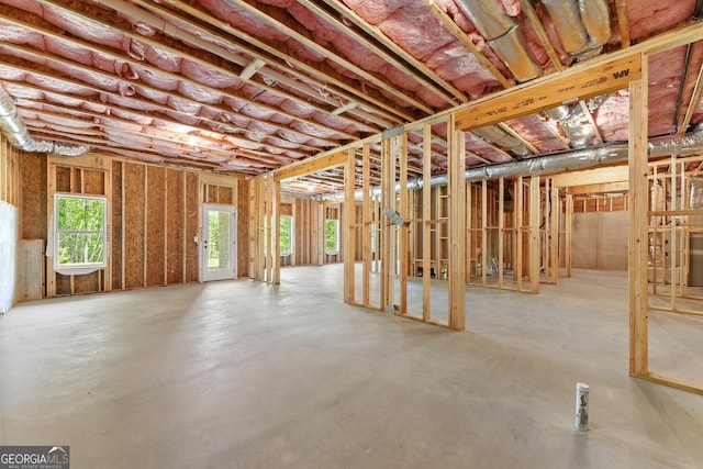 4860 Grandview Ct, Flowery Branch, GA 30542 - misc room with concrete flooring