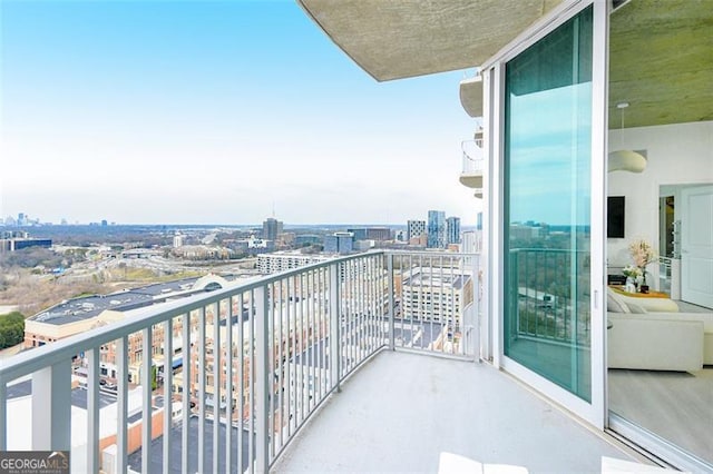 361 17th St Unit 2122, Atlanta, GA 30363 - view of balcony
