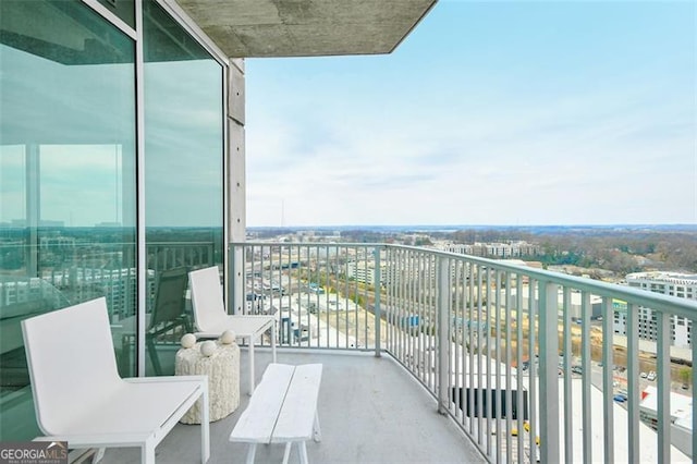 361 17th St Unit 2122, Atlanta, GA 30363 - view of balcony