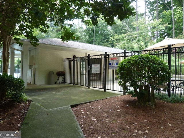 3527 Essex Ave Unit 74, Atlanta, GA 30339 - view of gate with fence