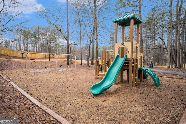 view of community play area