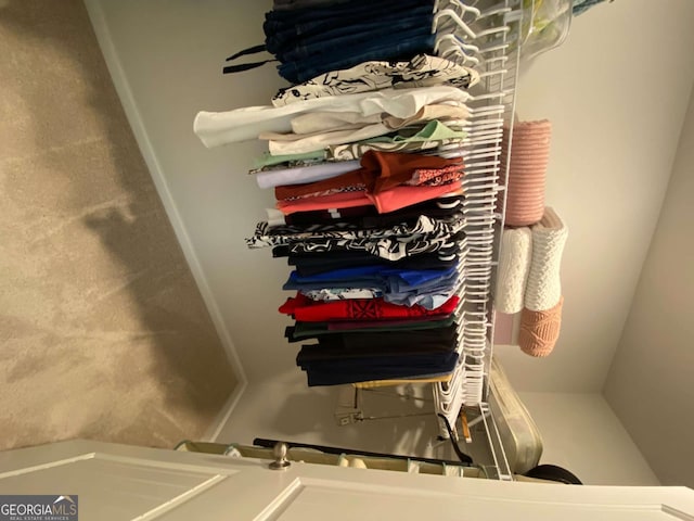 view of closet