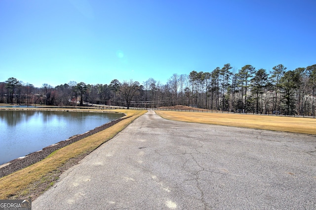 property view of water