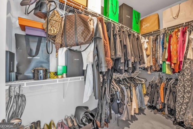 2850 Stonehall Ct SE, Smyrna, GA 30339 - spacious closet featuring carpet floors