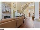 4335 Lakeside Blvd, Monroe, GA 30655 - living area with a large fireplace