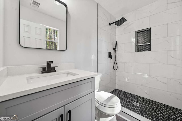 2111 Glenwood Downs Dr, Decatur, GA 30035 - full bath with vanity and a tile shower