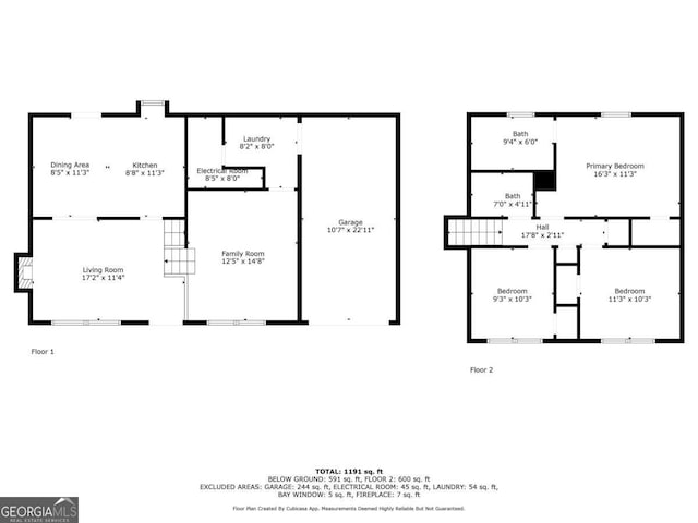 2111 Glenwood Downs Dr, Decatur, GA 30035 - view of home floor plan