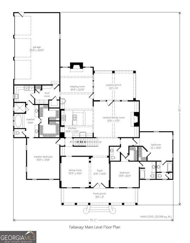 3 Bob Smith Rd, Sharpsburg, GA 30277 - view of room layout