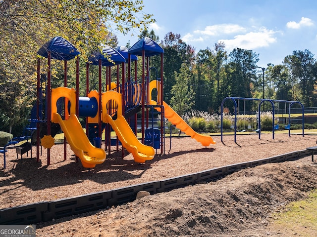 view of communal playground