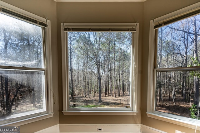 view of interior details